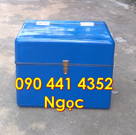 Thùng ship cà phê dạo, thùng chở hàng giữ nhiệt sau xe gắn máy