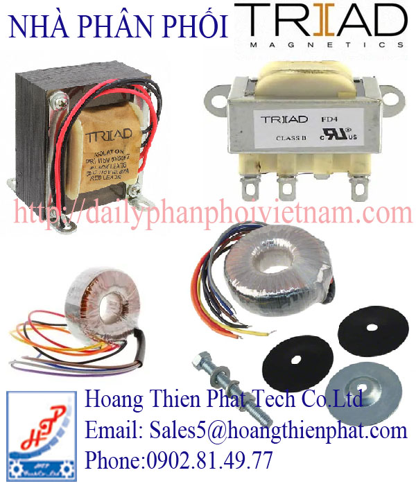 Máy biến áp cắm tường Triad Magnetics.