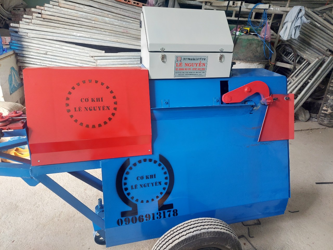 Máy bẻ đai sắt xây dựng tự động