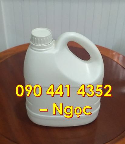 Can nhựa 4 lít đựng nước xả, can đựng nước giặt 3.8 lít, can nhựa 3.6L