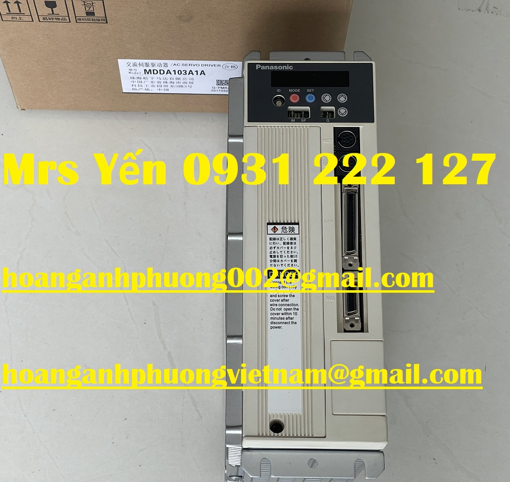 MDDA103A1A Servo Panasonic mới giao hàng miễn phí toàn quốc