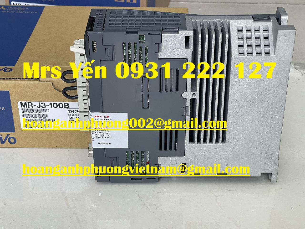 MR-J3-100B Bộ điều khiển Mitsubishi giá nhập tốt tại Bình Dương