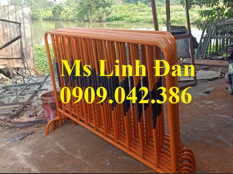 Xưởng sản xuất  Bán hàng rào di động, hàng rào chắn barie di động
