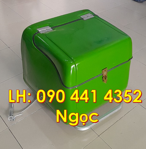 PP thùng chở hàng chia ngăn, thùng ship cà phê, thùng giao cơm trưa