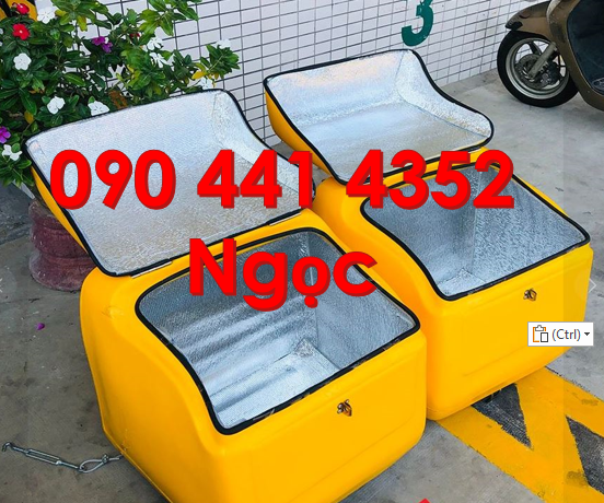 Thùng chở hàng màu cam, thùng ship chó mèo, thùng ship hàng online