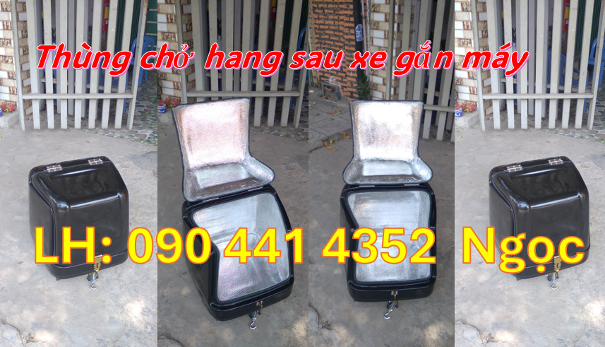 Thùng chở hàng giữ nhiệt, thùng chuyển phát nhanh 247 express,