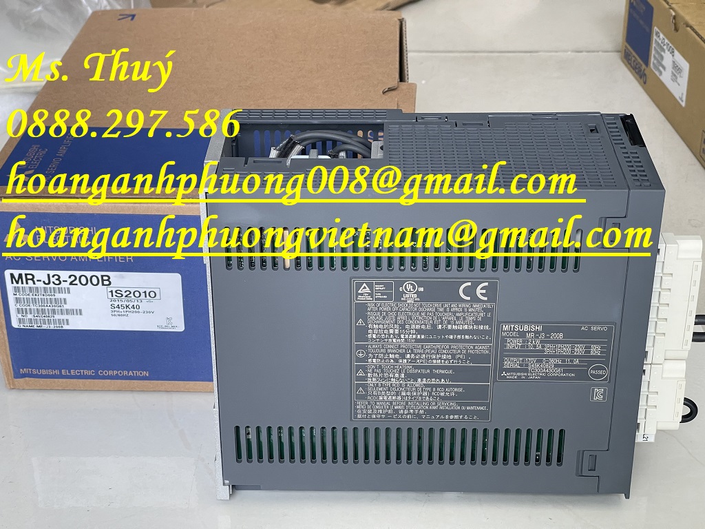MR-J3-200B - Bộ điều khiển Servo Mitsubishi - Giá tốt