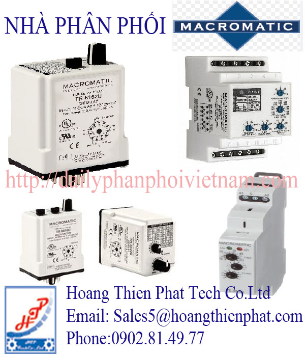 Rơ le xoay chiều Macromatic tại Việt Nam
