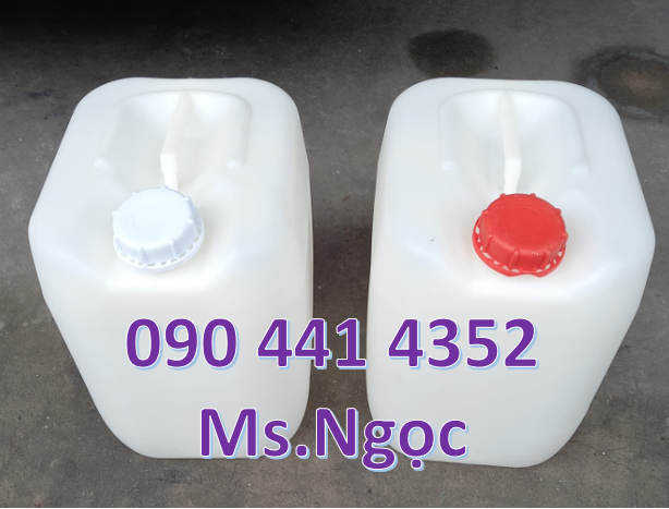 Can nhựa 30 lít dày, can nhựa 25 lít đựng hóa chất, thùng nhựa 20 lít