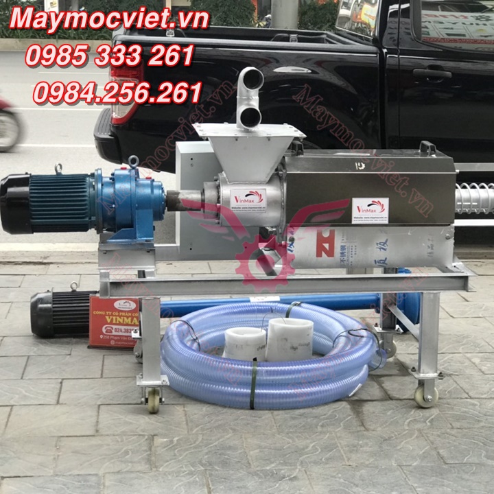 Máy ép tách phân, máy ép phân heo gà lợn VMTP90