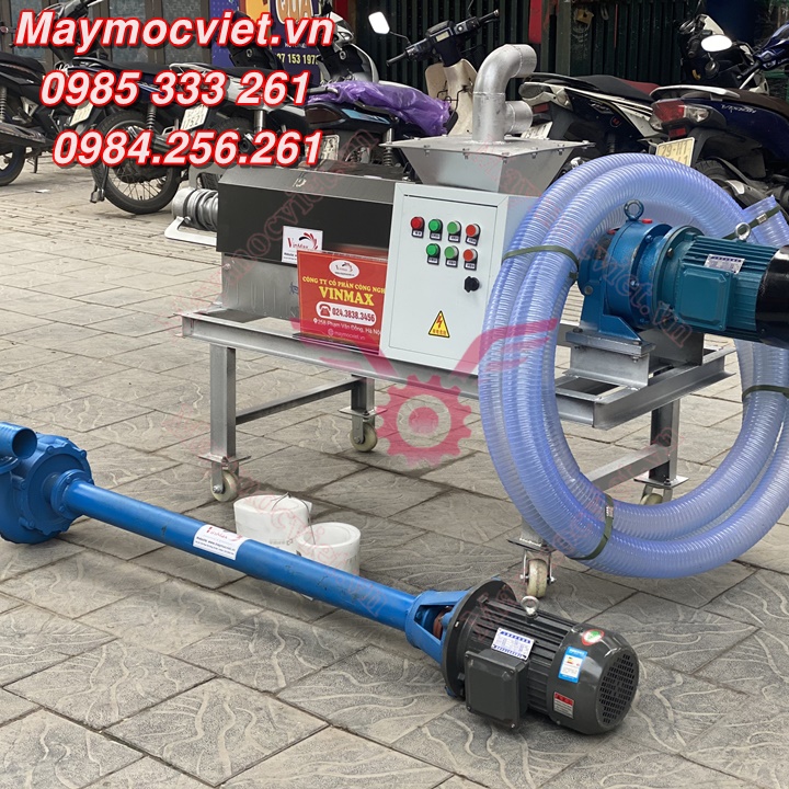 Máy tách phân trục vít VMTP90 Vinmax  bảo hành 12 tháng hỗ trợ lắp đặt