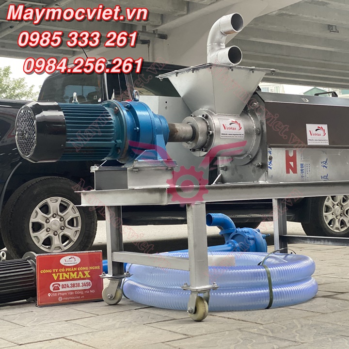 Máy tách phân trục vít VMTP90 Vinmax  bảo hành 12 tháng hỗ trợ lắp đặt