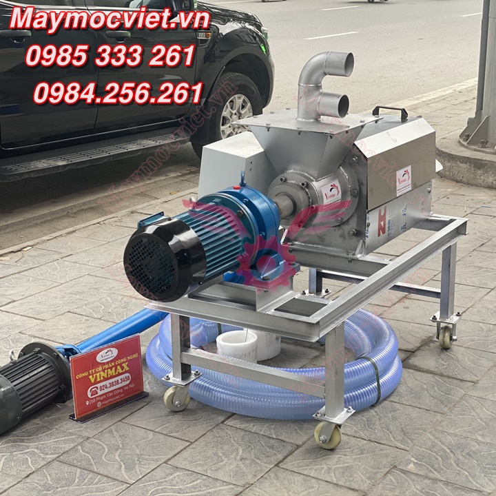 Máy tách phân trục vít VMTP90 Vinmax  bảo hành 12 tháng hỗ trợ lắp đặt