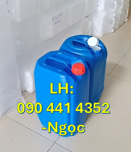 Can nhựa 10 lít đựng axit, can nhựa 20L dày 1kg3, can nhựa 25L vuông