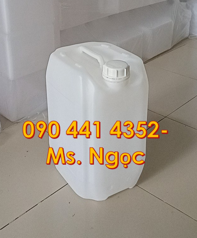 Can nhựa 10 lít đựng axit, can nhựa 20L dày 1kg3, can nhựa 25L vuông