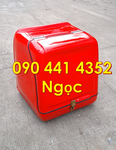 PP thùng chở hàng giá rẻ, thùng giao hàng tiếp thị sau xe honda,