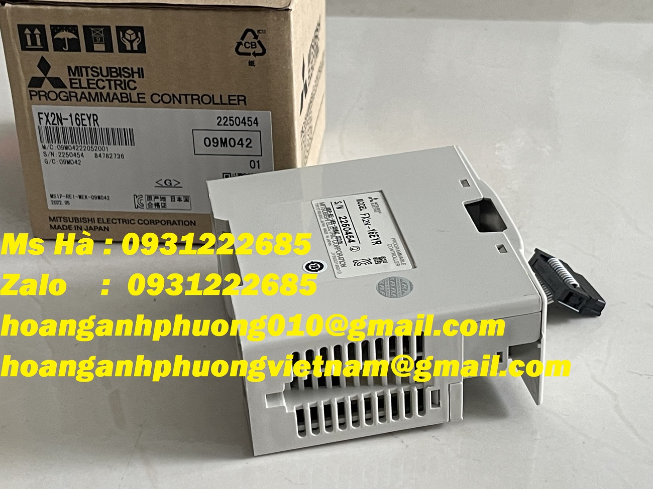 Mitsubishi chính hãng Japan bộ mô đun FX2N-16EYR  Bình Dương