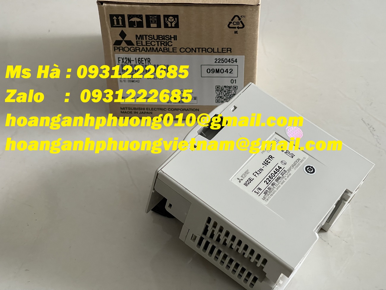 Mitsubishi chính hãng Japan bộ mô đun FX2N-16EYR  Bình Dương
