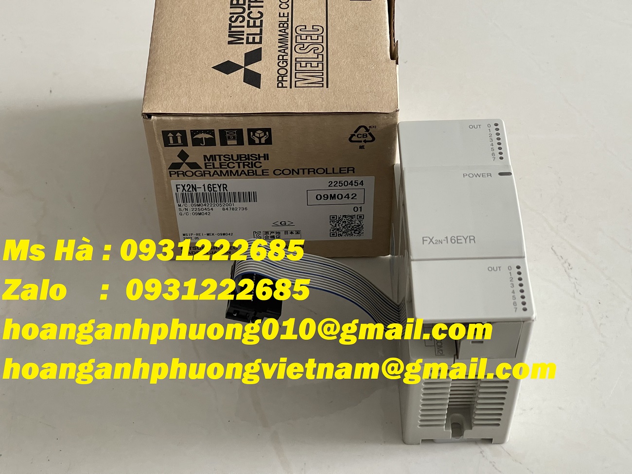 Mitsubishi chính hãng Japan bộ mô đun FX2N-16EYR  Bình Dương
