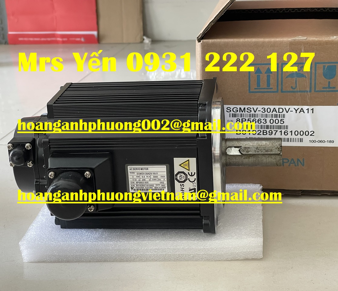 Yaskawa SGMSV-30ADV-YA11 Động cơ mới chính hãng 100%
