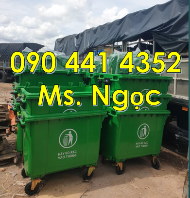 Bán xe thu gom rác 1000 lít, xe thu gom rác 660 lít bao nhiêu tiền