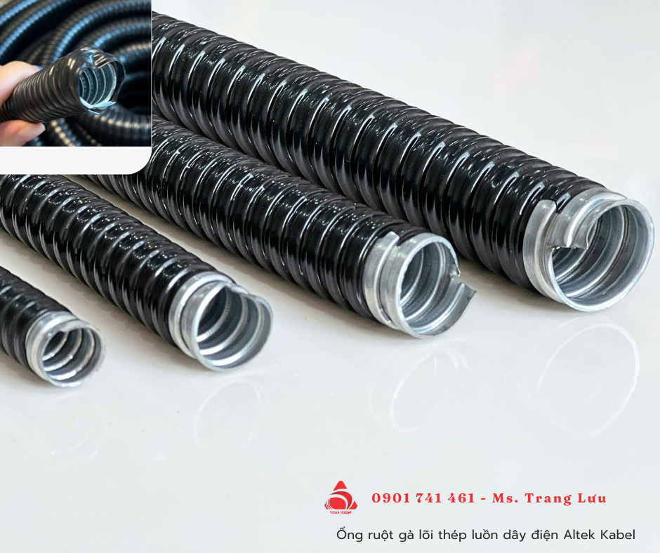 Ống ruột gà lõi thép phi 2 (ID 51- OD 63)