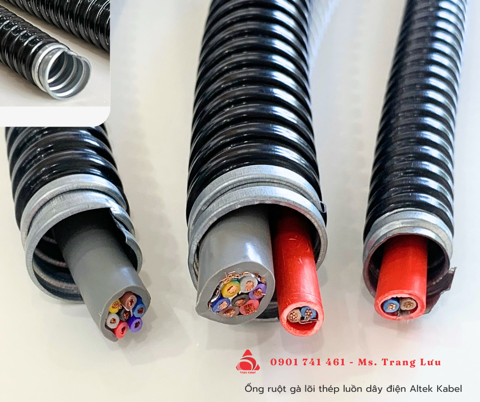 Ống ruột gà lõi thép phi 2 (ID 51- OD 63)