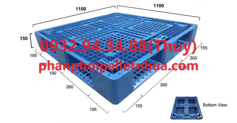 phân phối pallet nhựa giá rẻ tại Bình Thuận