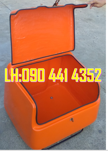 PP thùng chở hàng chia ngăn, thùng ship cà phê, thùng giao cơm trưa