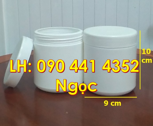Chuyên PP hủ nhựa 50gr, hủ nhựa 100gr, hủ nhựa 0.5 ký tròn, hủ 1 ký