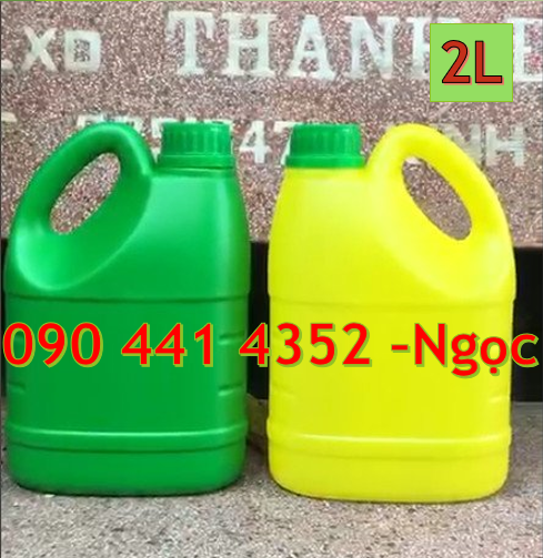 SX can nhựa 1 lít đựng nước giặt, can nhựa 3.6L đựng nước rửa chén