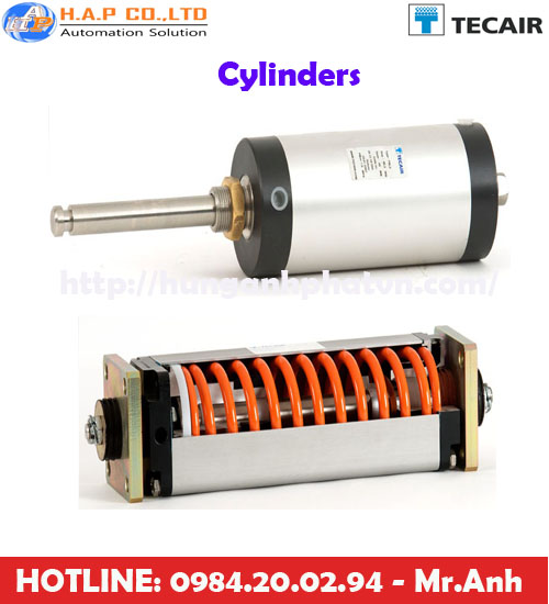 xi lanh nâng Tecair tại việt nam, Tecair cylinders