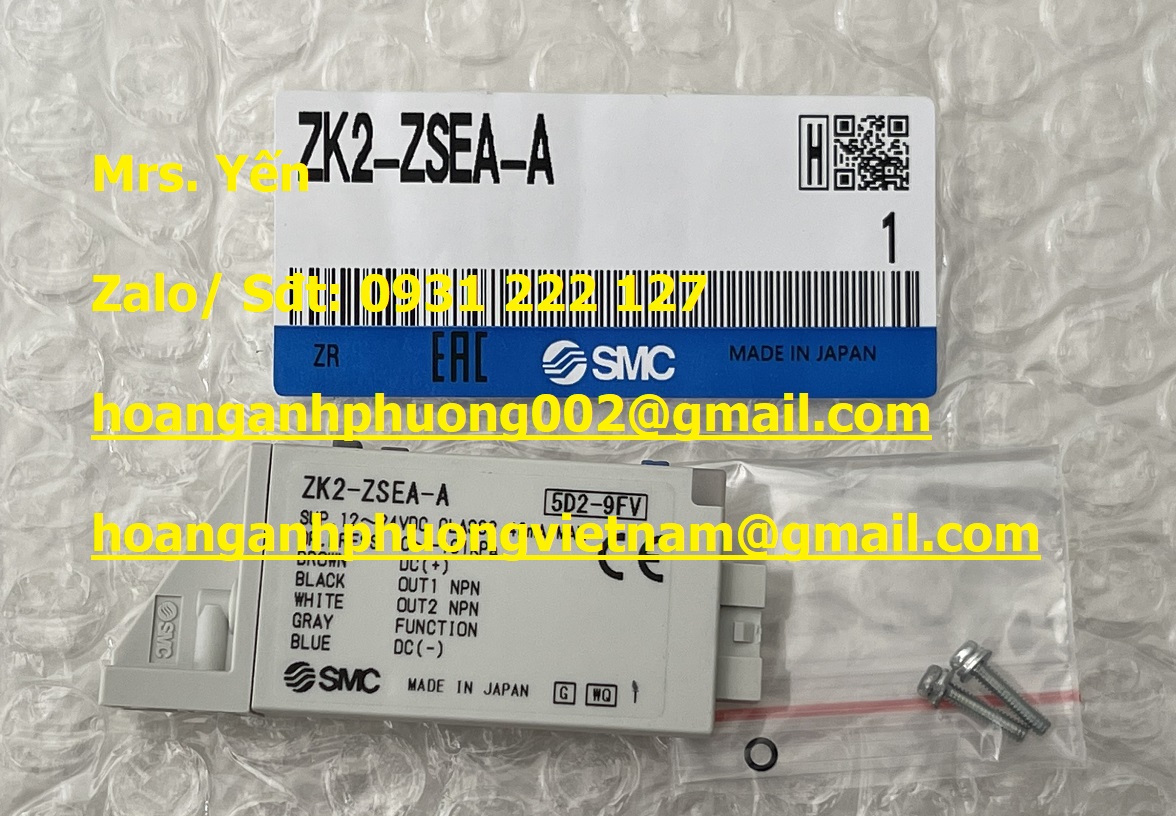 Van hút chân không SMC ZK2-ZSEA-A giá nhập khẩu tốt tại Bình Dương