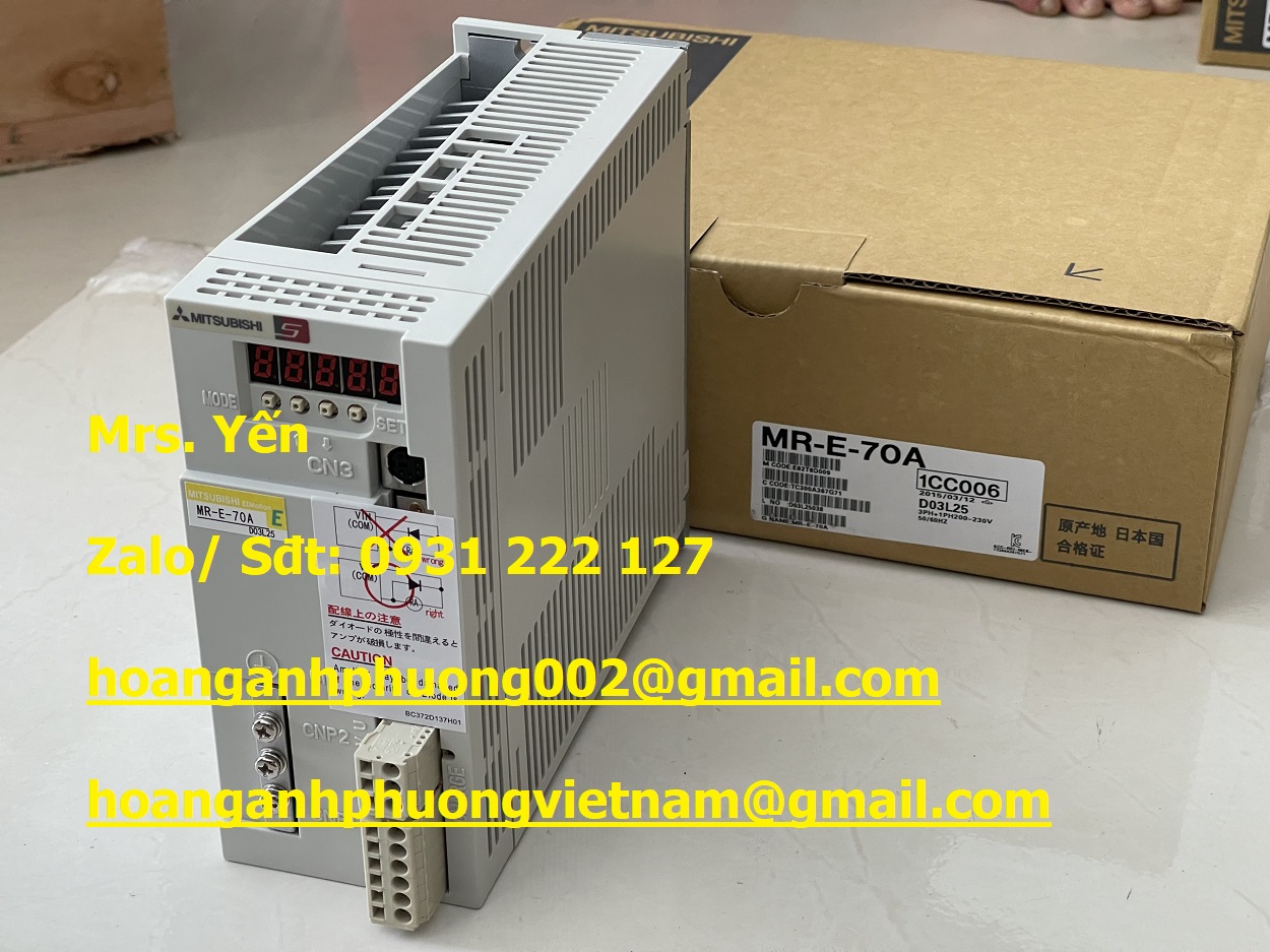 Bộ điều khiển Mitsubishi MR-E-70A giao hàng miễn phí toàn quốc