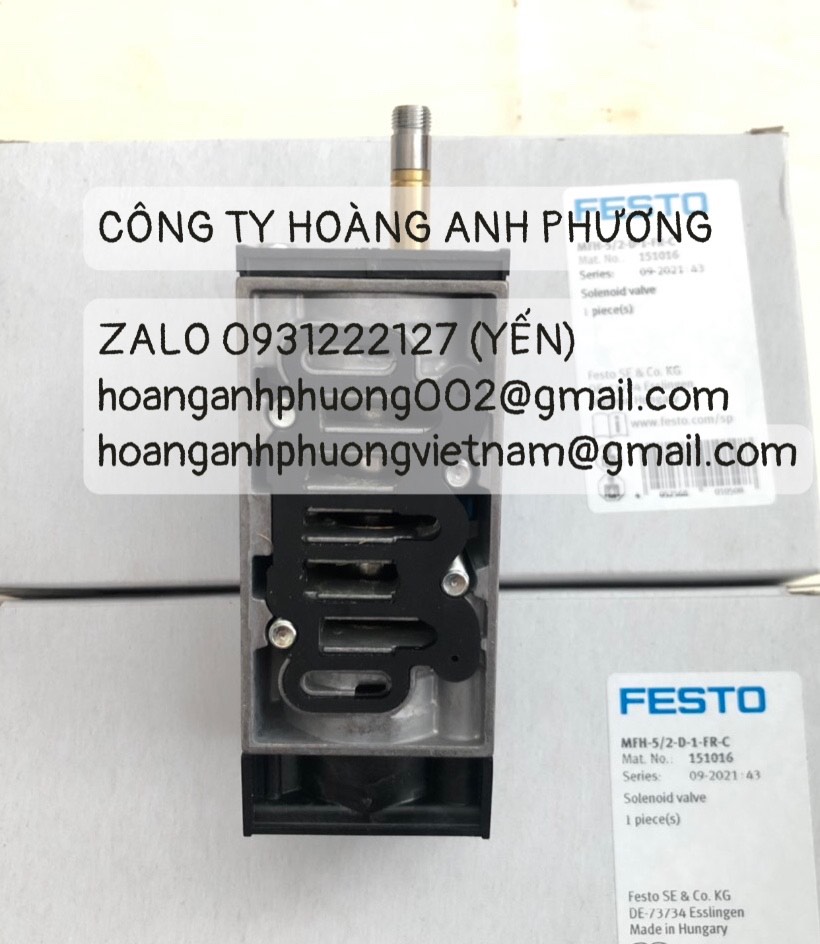 Van khí Festo MFH-5/2-D-1-FR-C hàng có sẵn giá cạnh tranh