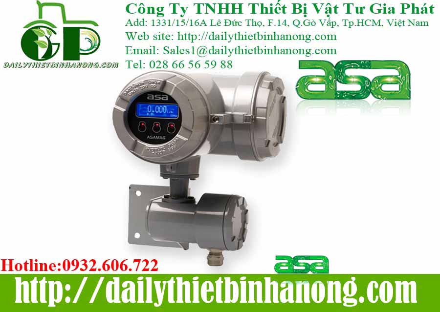 Đồng hồ đo lưu lượng chất lỏng ASA chính  hãng