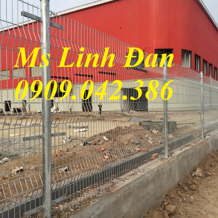 Lưới thép hàng rào mạ kẽm nhúng nóng ,son tĩnh điện phi 5 giá tốt nhất