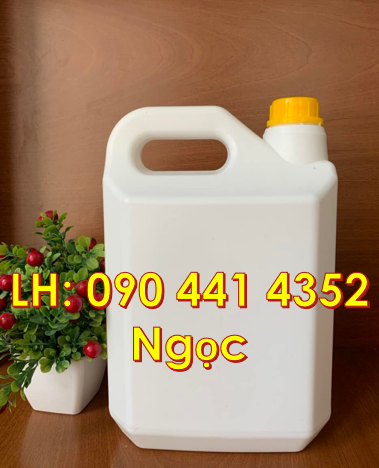 PP can nhựa 1 lít vuông, can 2 lít có vòi nhấn, can nhựa 4 lít tròn, c