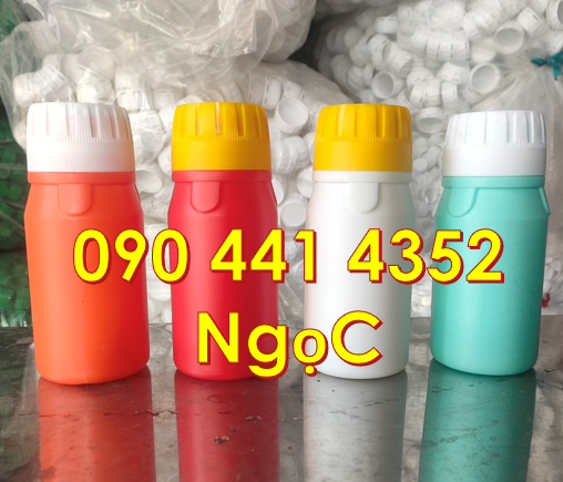 Chai nhựa đựng hóa chất, chai nhựa 1 lít, vỏ chai nhựa 0.5 lít, chai