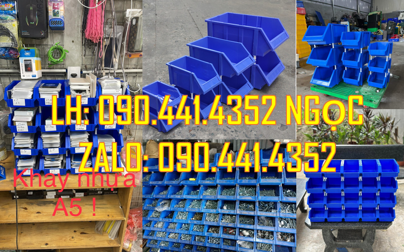 Chuyên khay nhựa đựng linh kiện, kệ đựng dụng cụ kim khí, khay nhựa ốc