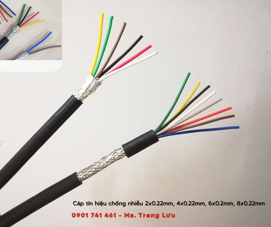 Cáp tín hiệu chống nhiễu 4x0.22mm Altek Kabel