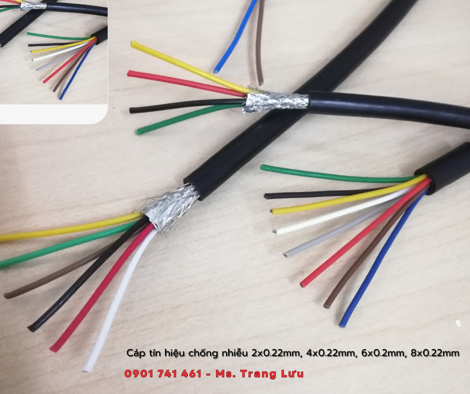 Cáp tín hiệu chống nhiễu 4x0.22mm Altek Kabel