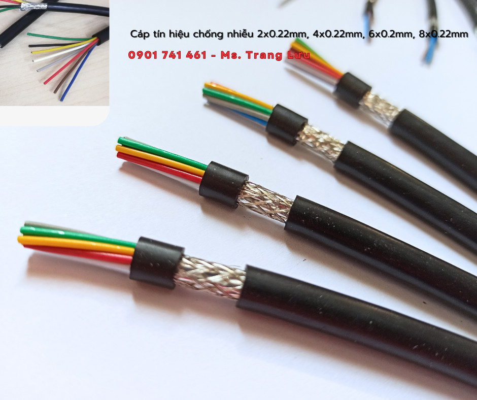 Cáp tín hiệu chống nhiễu 4x0.22mm Altek Kabel