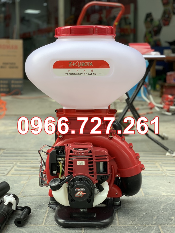 Máy phun thuốc, xạ phân, xạ lúa Z-kubota 4 thì