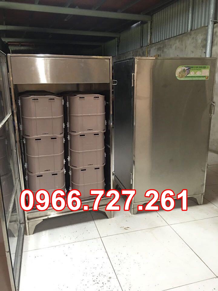 Máy làm giá đỗ công nghiệp 16 khay, máy làm giá đỗ liên hoàn