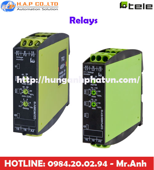 rơ le giám sát Tele haasa tại việt nam vn