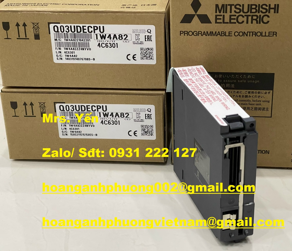 Q03UDECPU Bộ lập trình Mitsubishi giá nhập trực tiếp tại Bình Dương