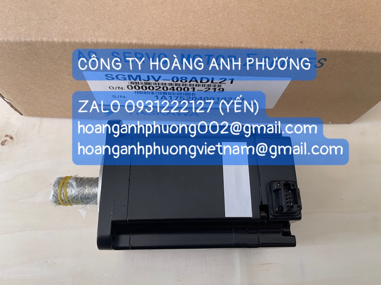 Yaskawa SGMJV-08ADL21 Động cơ chính hãng giá bán trực tiếp