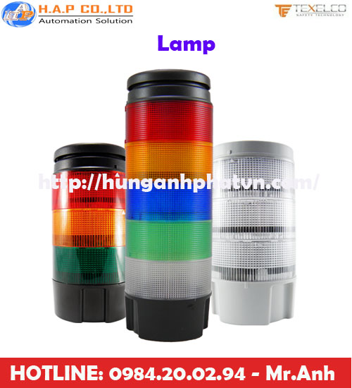 đèn ngăn xếp Texelco tại việt nam, Texelco lamp