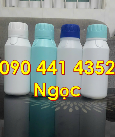 Chai nhựa 1 lít nắp vặn có seal, chai nhựa 0.5 lít tròn nắp garenty